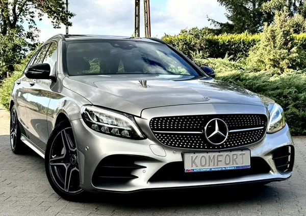 samochody osobowe Mercedes-Benz Klasa C cena 122999 przebieg: 122354, rok produkcji 2020 z Skoki